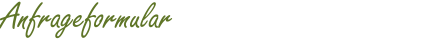 Anfrageformular